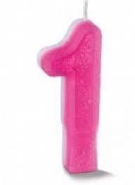 VELA BIG N1 ROSA BL C/1