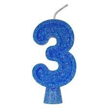 VELA BIG N3 AZUL BL C/1