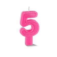 VELA BIG N5 ROSA BL C/1