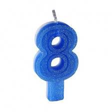 VELA BIG N8 AZUL BL C/1