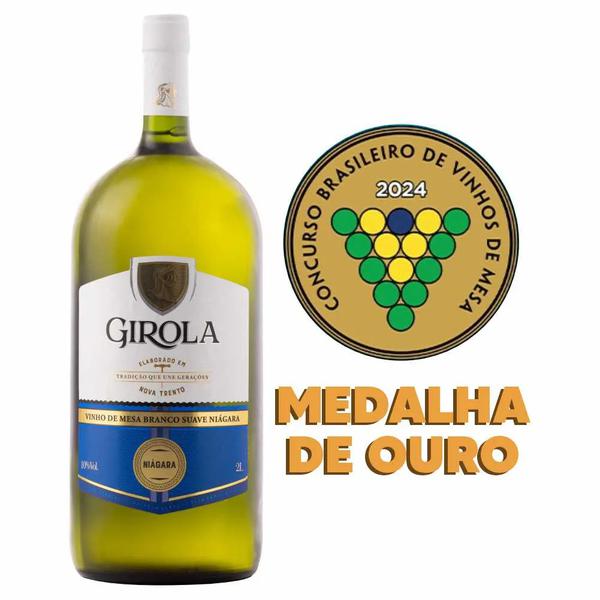 VINHO BRANCO DE MESA SUAVE 2L