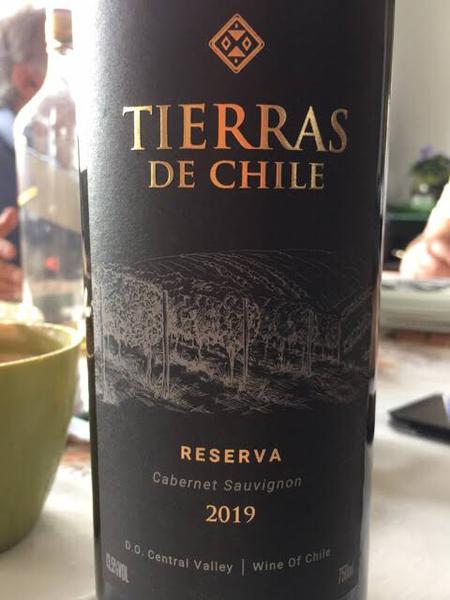 VINHO TIERRAS DE CHILE RESERV 750ML