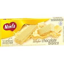 Wafer Ninfa Chocolate Branco 84g