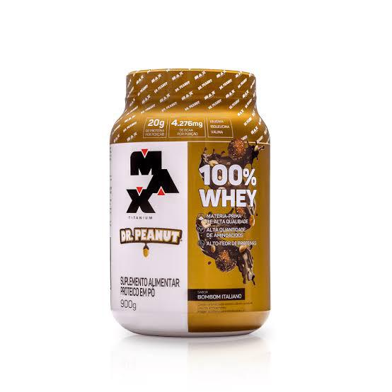 WHEY 100% DR.PEANUT BOMBOM ITA 900G