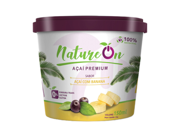 AÇAÍ COM BANANA 150ML NATURE ON