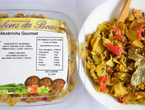 ABÓBRINHA GOURMET 120G SABORES DA BOCA