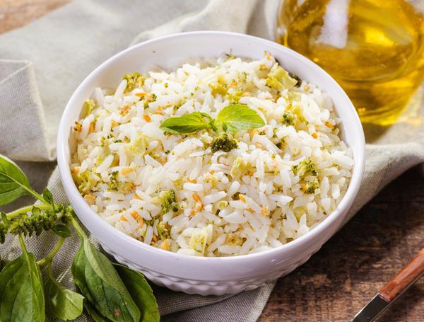 ARROZ COM BRÓCOLIS E LINHAÇA DOURADA 500G