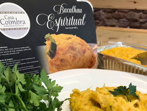BACALHAU ESPIRITUAL 600G CASA COIMBRA