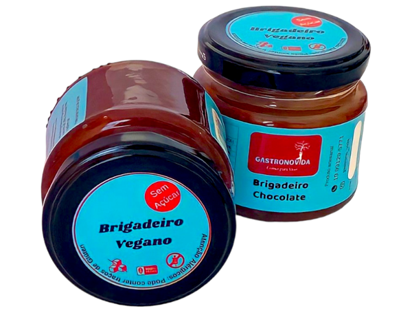 BRIGADEIRO DE POTE  VEGANO 120G GASTRONOVIDA