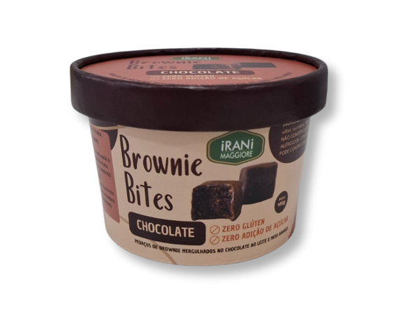 BROWNIE BITES DE CHOCOLATE ZERO GLÚTEN 100G IRANI MAGGIORI