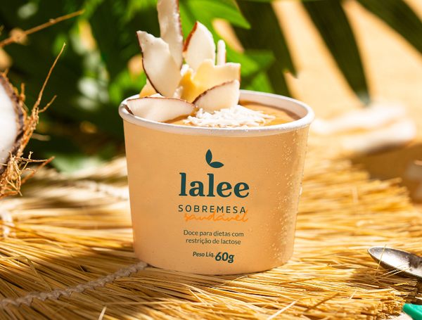 DOCE DE LEITE TALHADO COM COCO ZERO 60G LALEE