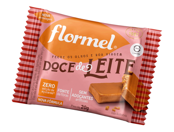 DOCE DE LEITE ZERO 20G FLORMEL