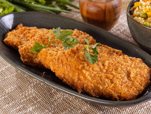 FILÉ DE FRANGO À MILANESA COM CROSTA CROCANTE 360G