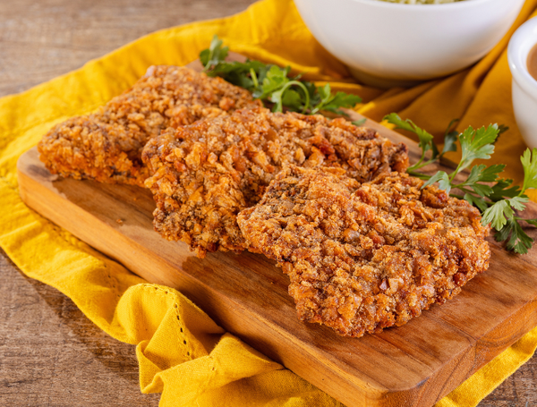FILÉ MIGNON À MILANESA COM CROSTA CROCANTE 120G