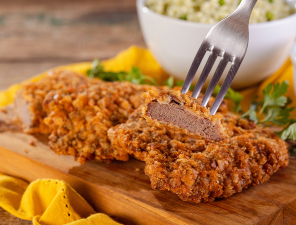 FILÉ MIGNON À MILANESA COM CROSTA CROCANTE 240G