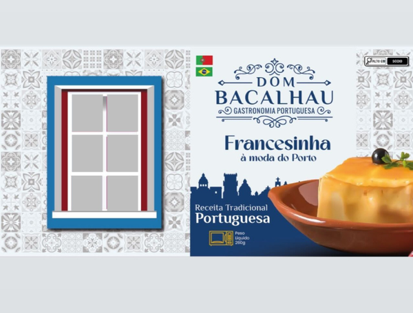 FRANCESINHA À MODA DO PORTO 260G DOM BACALHAU