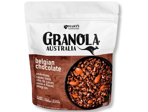 GRANOLA AUSTRALIAN BELGIAN CHOCOLATE 300G HARTS