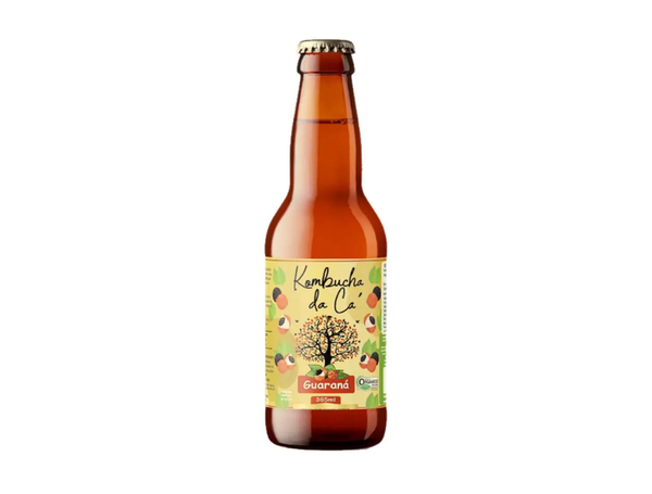 KOMBUCHA DE GUARANÁ ORGÂNICO 365ML KOMBUCHA DA CÁ