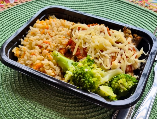 LASANHA BERINJELA ARROZ INTEGRAL BRÓCOLIS 300G PRATICE VEG