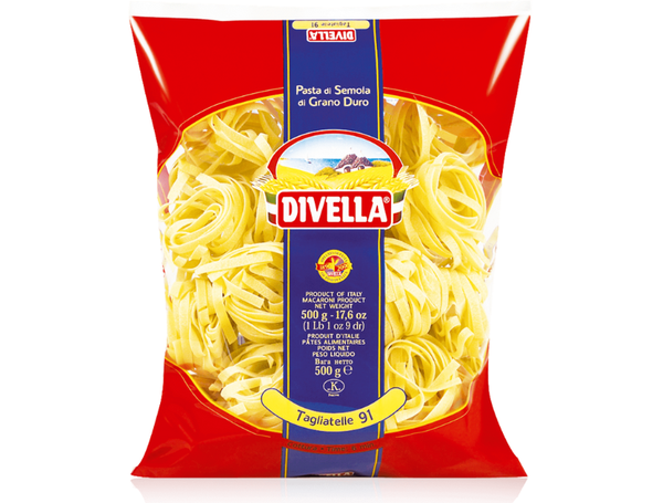 MACARRÃO TAGLIATELLE 91 500G DIVELLA