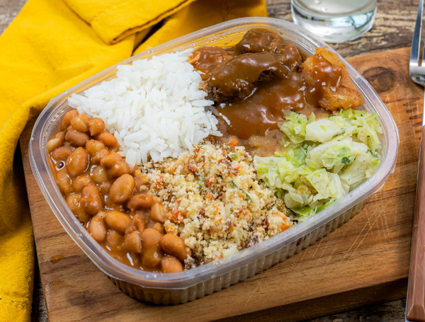 MARMITA DO CHEF CARNE DE PANELA COM MANDIOCA  400G