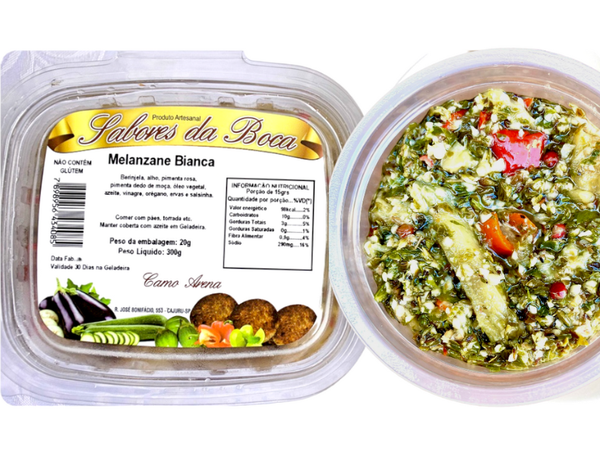 MELANZANA BIANCA 200G SABORES DA BOCA