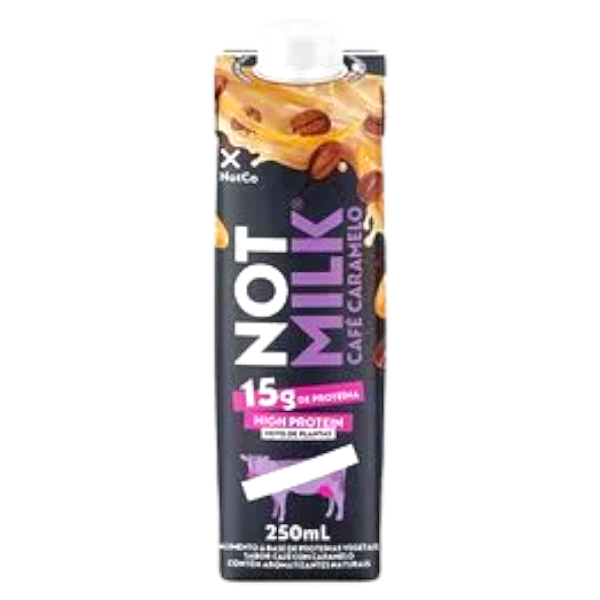 NOT MILK PROTEIN CAFE E CARAMELO 250ML NOTCO