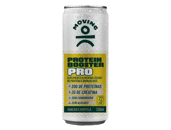 PROTEIN BOOSTER PRO ABACAXI HORTELA 310 ML MOVING