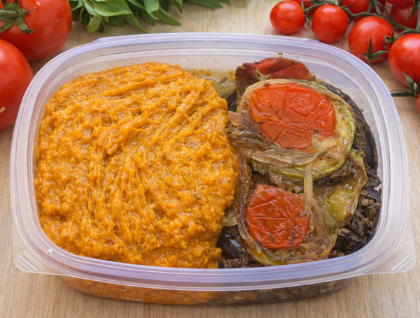 RATATOUILLE COM PURÊ DE CABOTIÁ 400G COZINHA DE LA CORTE