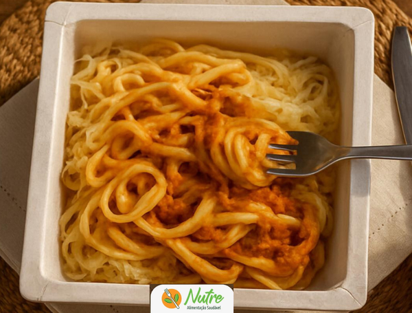 TALHARIM INTEGRAL AO MOLHO BRANCO 350G NUTRE SAUDÁVEL