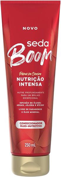 Condicionador Hidratante Boom Hidratação Duradoura Seda bisnaga 250ml Manteiga de Karité