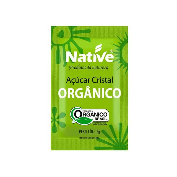 ACUCAR CRISTAL CLARO ORGANICO 25X5G SACHE NATIVE