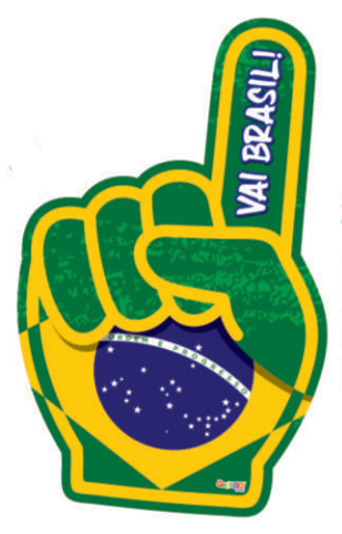 ADERECO BRASIL MAO TORCEDOR BANDEIRA UN PIFFER