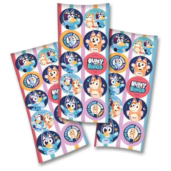 ADESIVO BLUEY 30UN FESTCOLOR