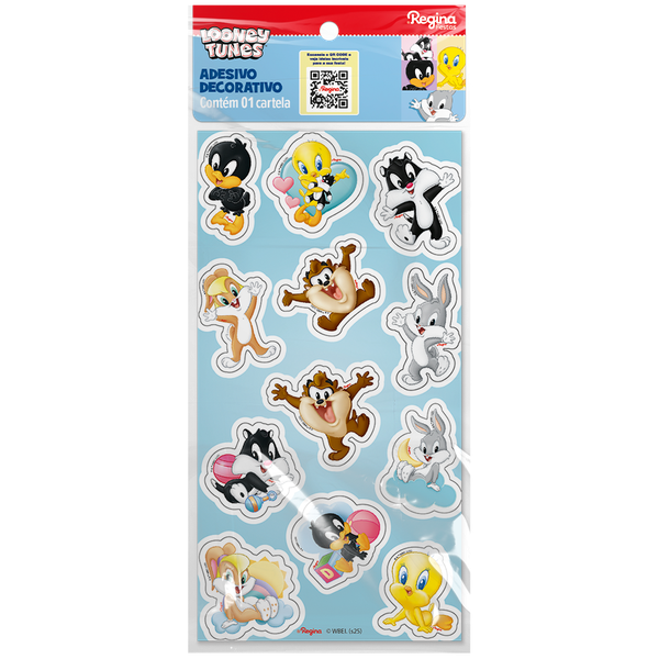 ADESIVO DECORATIVO LOONEY TUNES UN REGINA