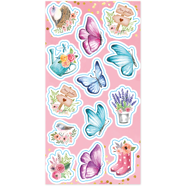 ADESIVO DECORATIVO MEU JARDIM 13UN REGINA