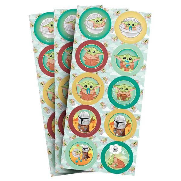 ADESIVO DECORATIVO REDONDO GROGU 30UN REGINA