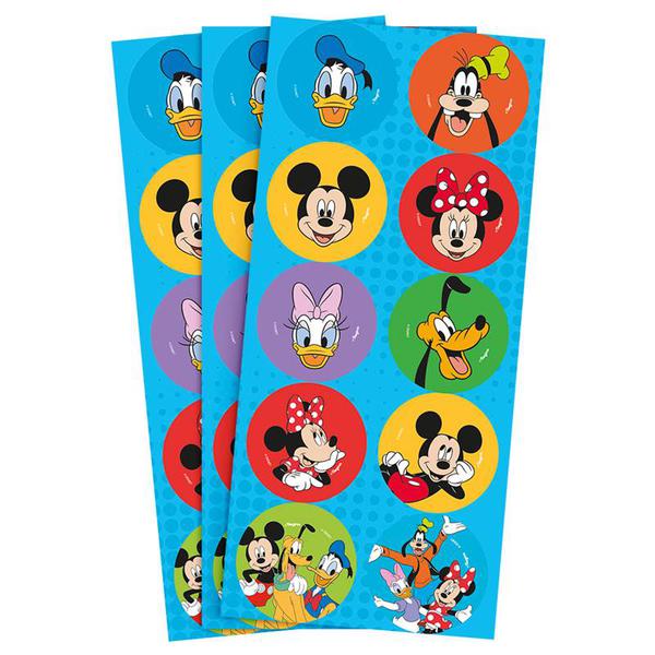 ADESIVO DECORATIVO REDONDO MICKEY E AMIGOS 30UN REGINA