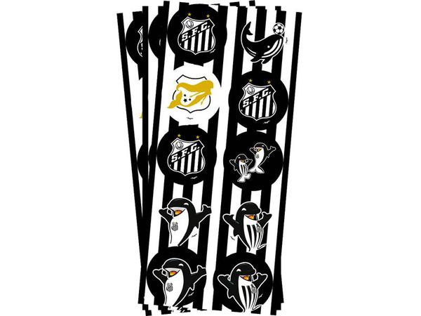 ADESIVO DECORATIVO REDONDO SANTOS 30UN REGINA