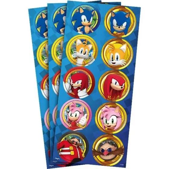 ADESIVO DECORATIVO REDONDO SONIC 30UN REGINA