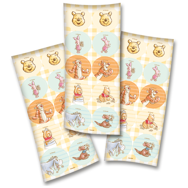 ADESIVO URSINHO POOH 30UN FESTCOLOR