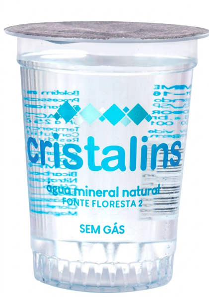 AGUA MINERAL 200ML COPO CRISTALINS