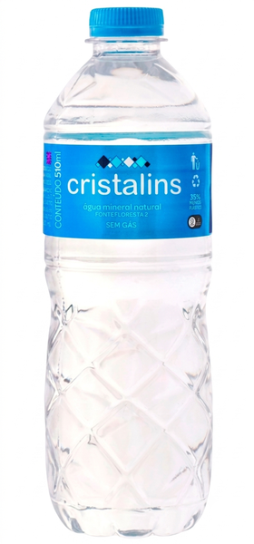 AGUA MINERAL 510ML CRISTALINS