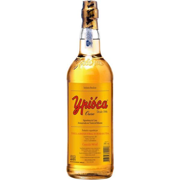 AGUARDENTE YPIOCA OURO S/PALHA 960ML