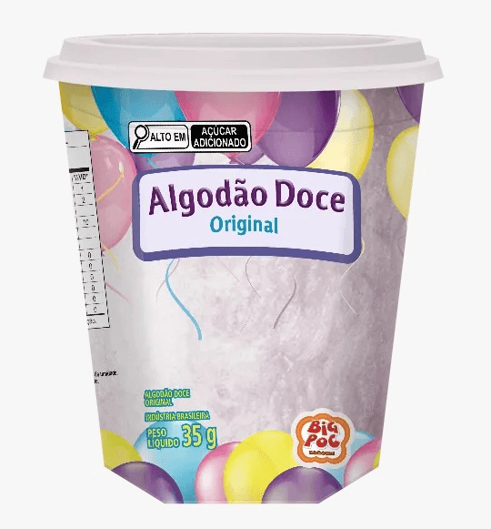 ALGODAO DOCE ORIGINAL 35G  BIG POC