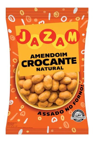 AMENDOIM CROCANTE NATURAL 350G JAZAM