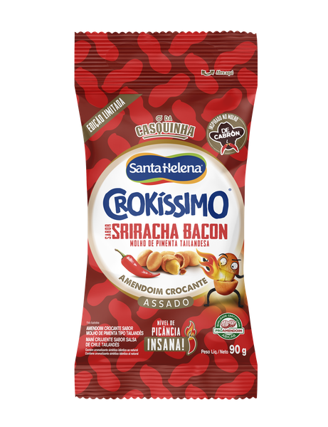 AMENDOIM CROKISSIMO DECABRON SRIRACHA 90G SANTA HELENA