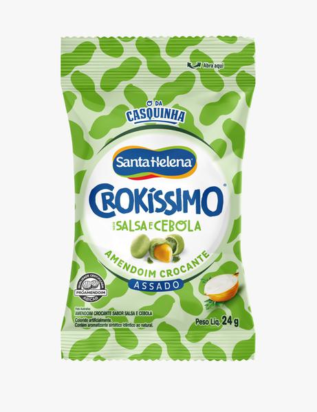 AMENDOIM CROKISSIMO SALSA E CEBOLA 36X24G SANTA HELENA