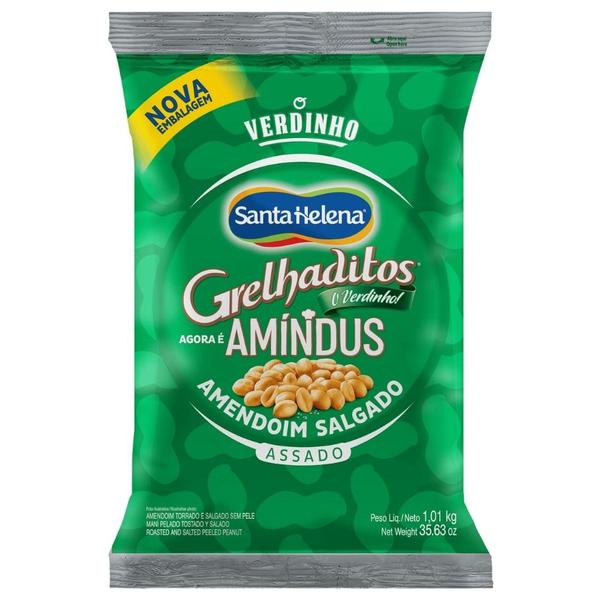 AMENDOIM GRELHADITOS 1,01KG SANTA HELENA