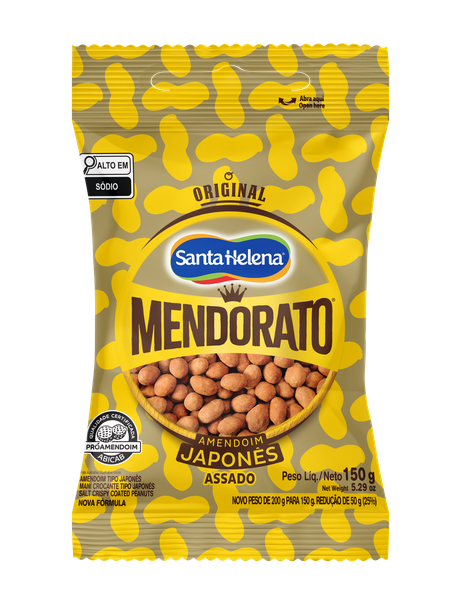 AMENDOIM MENDORATO 150G SANTA HELENA